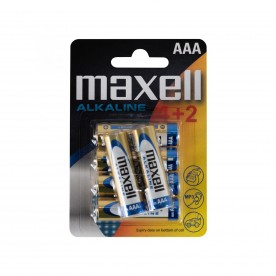 Baterie AAA, alcalina, 4 2buc/blister - Maxell LR03 4+2